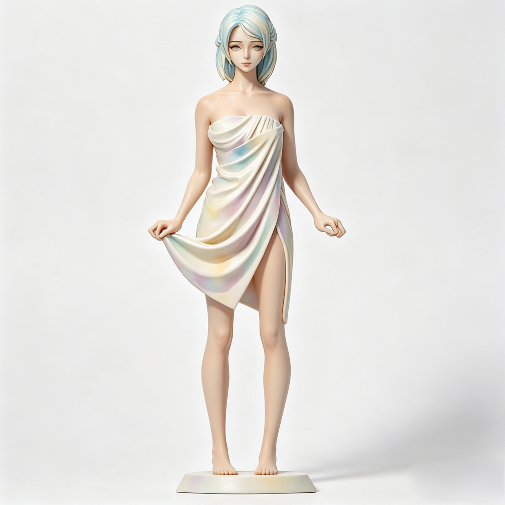 Kids Toys Sale - Kort Pastel Haar Dame Iridescent Wrap