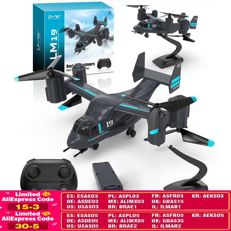 Kids Toys Drone - LM19 Afstandsbediening Helikopter Drone 480P Camera