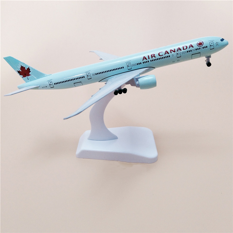 Kids Toys Canada - 20Cm Air Canada Boeing B777 Metaallegering