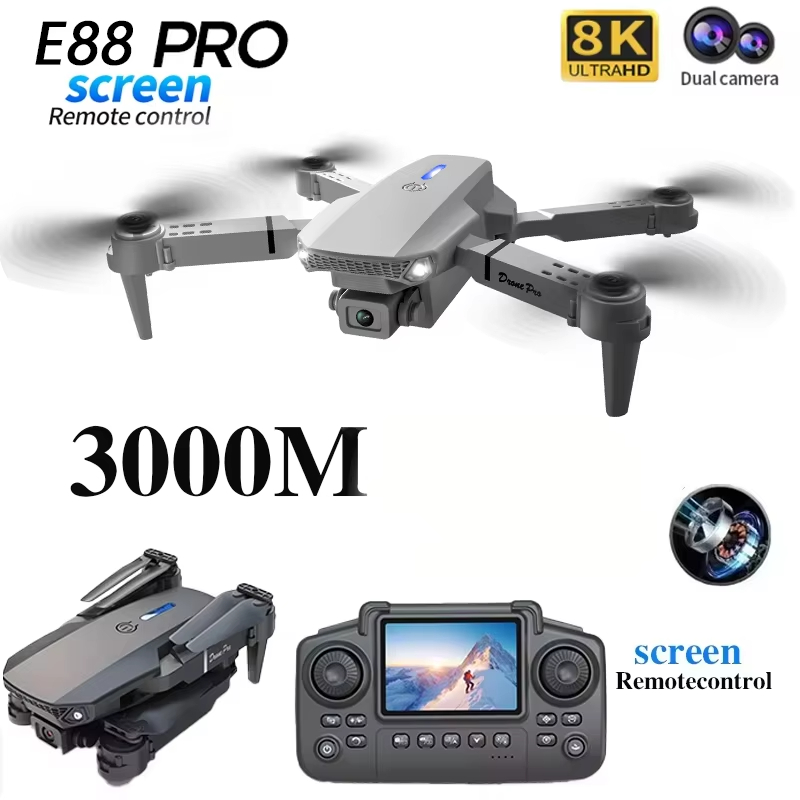 Kids Toys Drone - 2026 Nieuwe E88 Drone 8K HD