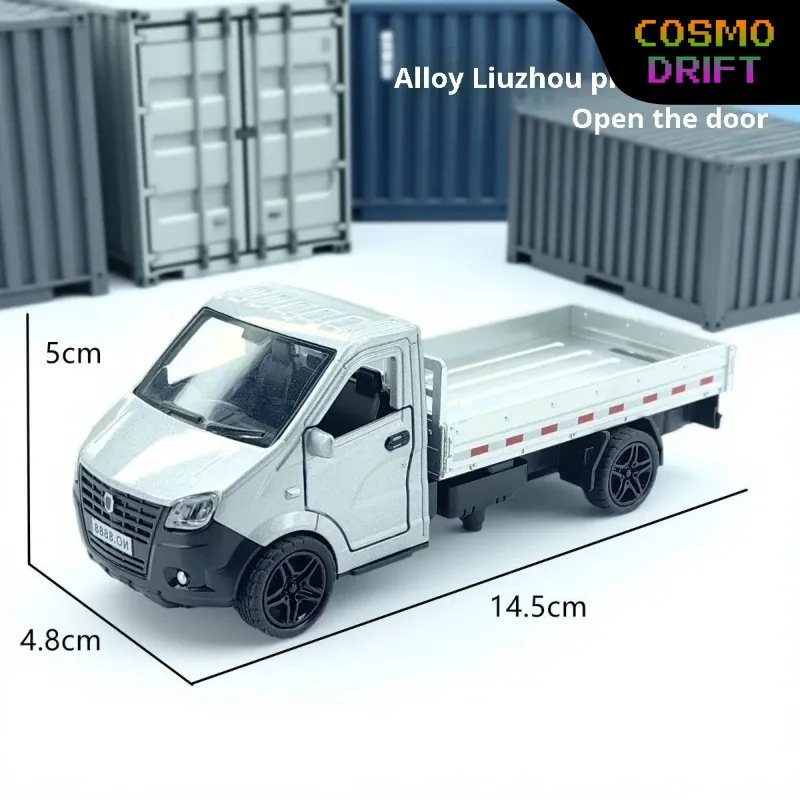 Kids Toys Boys - 1/36 Schaalmodel Liuzhou vrachtwagen van metaal,