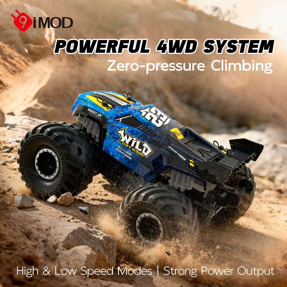 Kids Toys Long Island - 9IMOD RC Amfibische Monstertruck 4WD Afstandsbestuurde