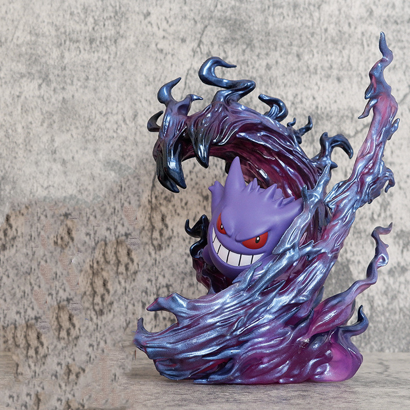 Kids Toys Movie - 19cm Anime Pokémon Gengar Battle Ver.