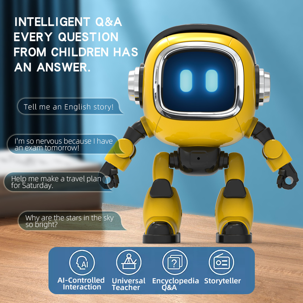 Kids Toys Boys - DeepSeek AI Voice RC Robot Intelligente