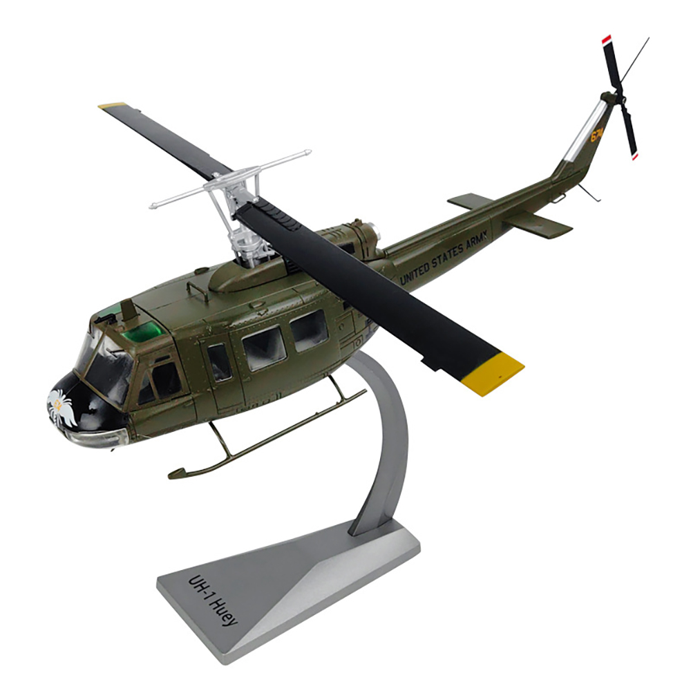 Kids Toys Helicopter - 1/48 Schaal Lichtmetalen Transporthelikopter UH-1 Iroquois