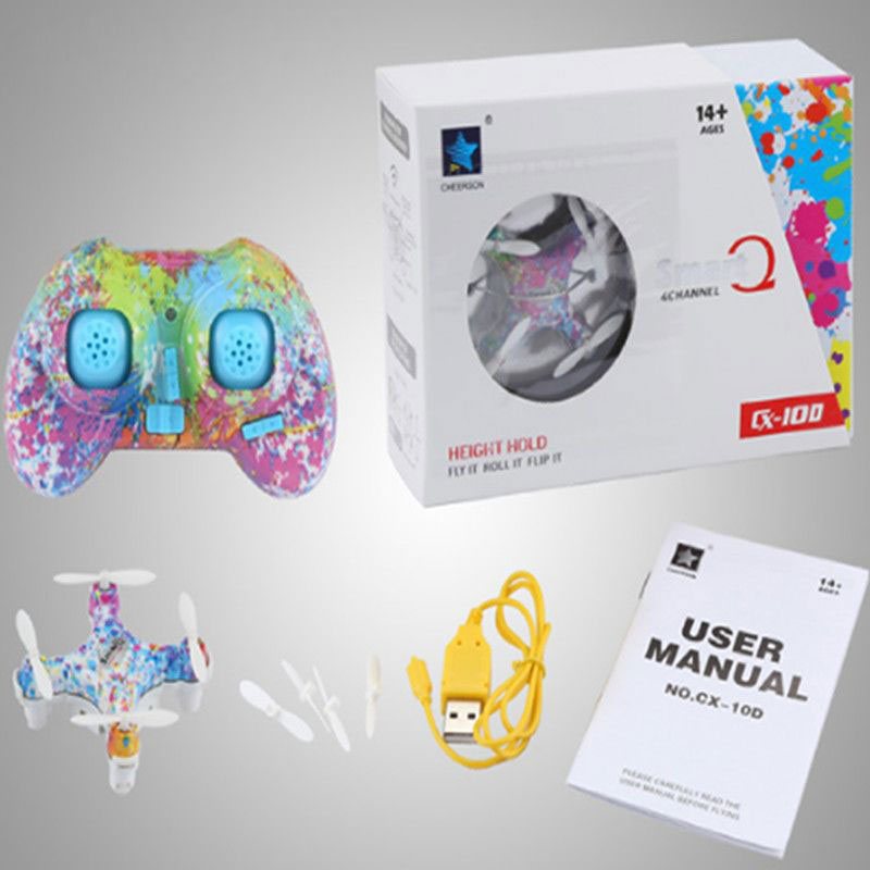 Kids Toys Drone - Rc Quadcopter Cx10 Mini Afstandsbediening Drone