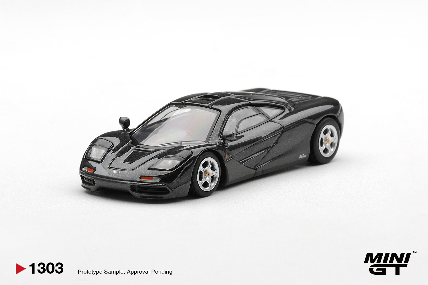 Kids Toys Boys - MINIGT 1/64 McLaren F1 Blauw Zwart