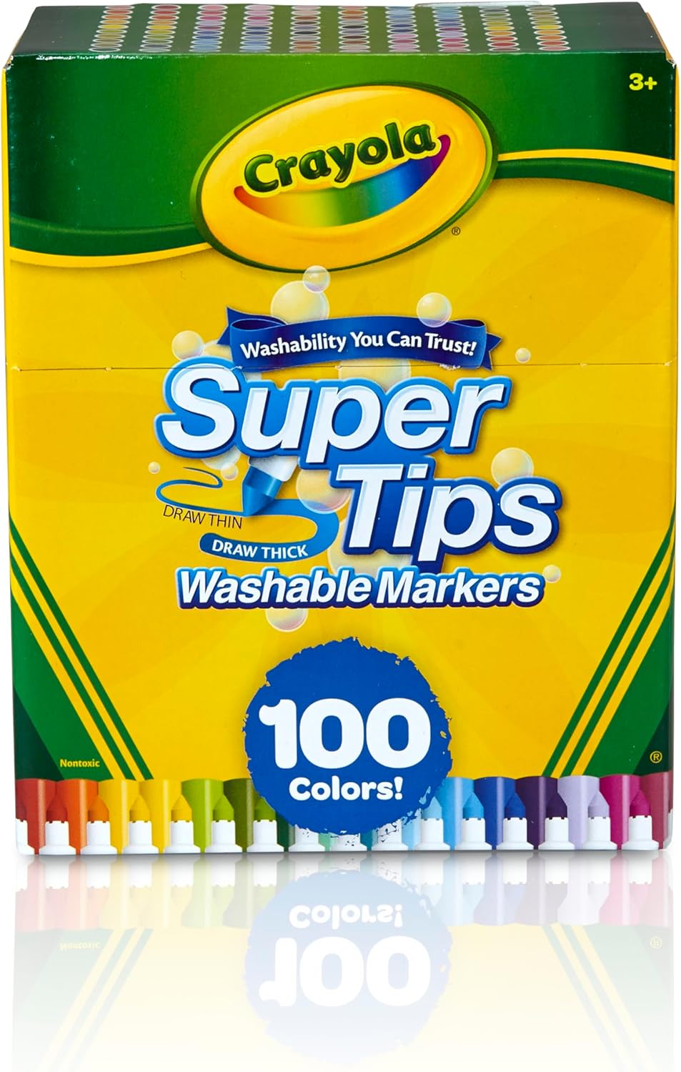 Crayola Art Supply - Crayola Super Tips Marker Set 100