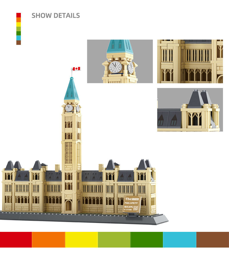 Kids Toys Canada - Wereldberoemde stad moderne architectuur Parliament Hill