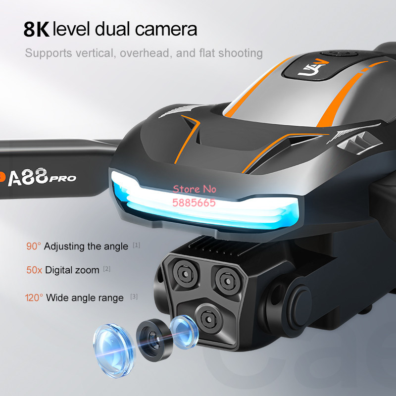 8K Luchtfotografie Optische st - Kids Toys Drone recensie en prijs