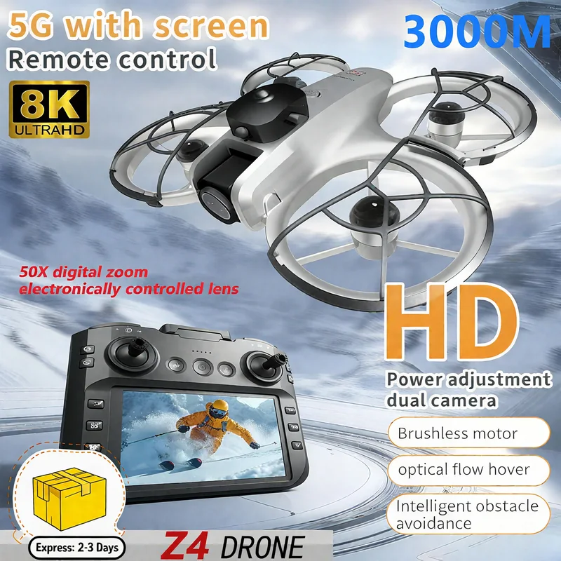 Nieuwe MINI Z4 Drone 4K Profes - Kids Toys Drone recensie en prijs