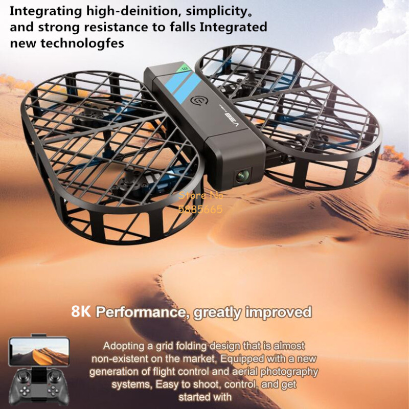 8K HD-camera 360° °   Bescherm - Rc Helicopter Mini recensie en prijs