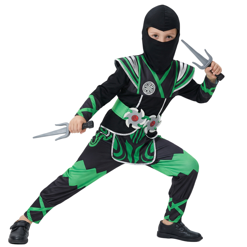 Groen Ninja-kostuum voor kinde - Kids Toys Boys recensie en prijs