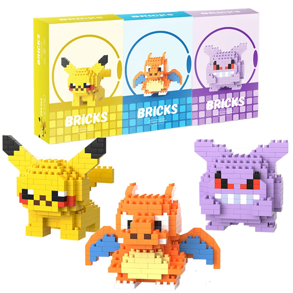 Pokemon Micro Bouwstenen Pikac - Kids Toys Movie recensie en prijs