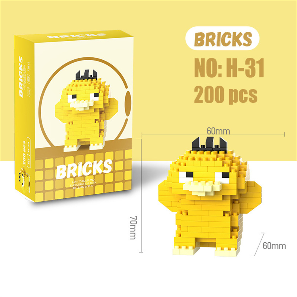 Pokemon Micro Bouwstenen Pikac - Kids Toys Movie recensie en prijs
