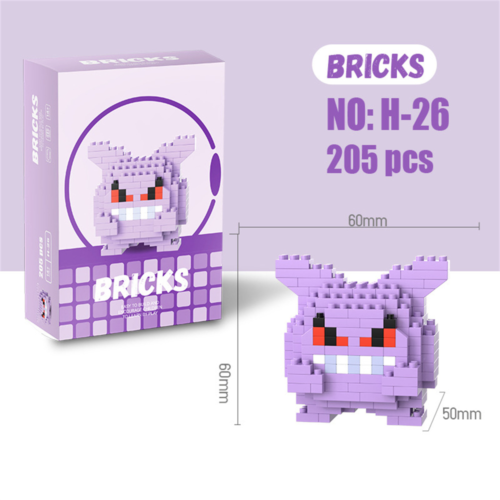 Pokemon Micro Bouwstenen Pikac - Kids Toys Movie recensie en prijs