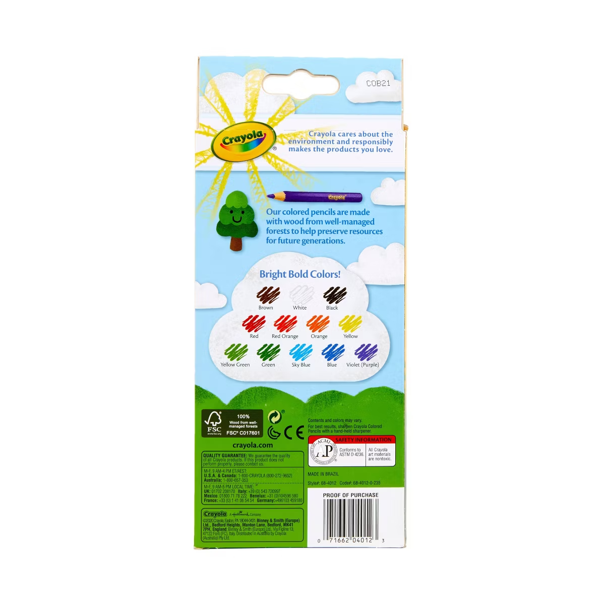 Crayola Kleurpotloden 12 stuks - Crayola Art Supply recensie en prijs
