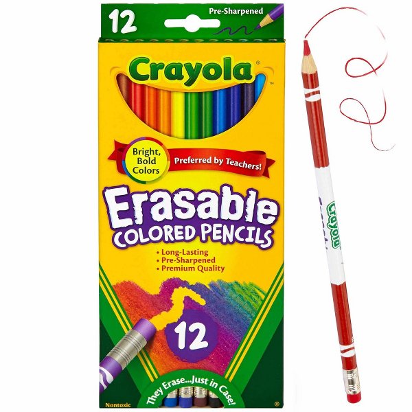 Crayola uitwisbare kleurpotlod - Crayola Art Supply recensie en prijs